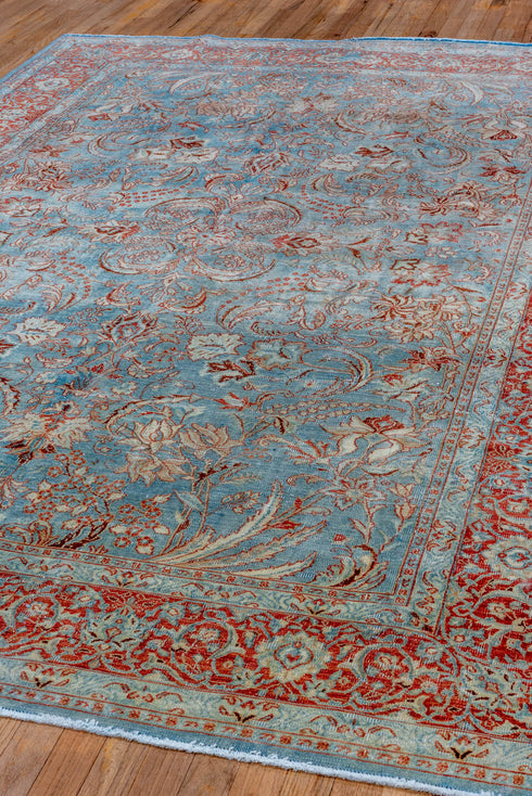 Vintage Tabriz Area Rug (6' x 9')